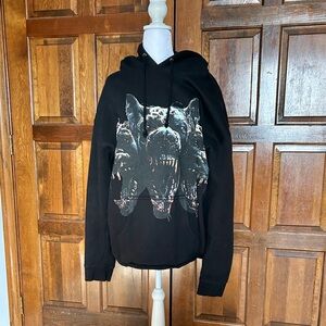 City Morgue Bombs in the Mail Tour Hoodie Sweatshirt Black Dogs Mens XL